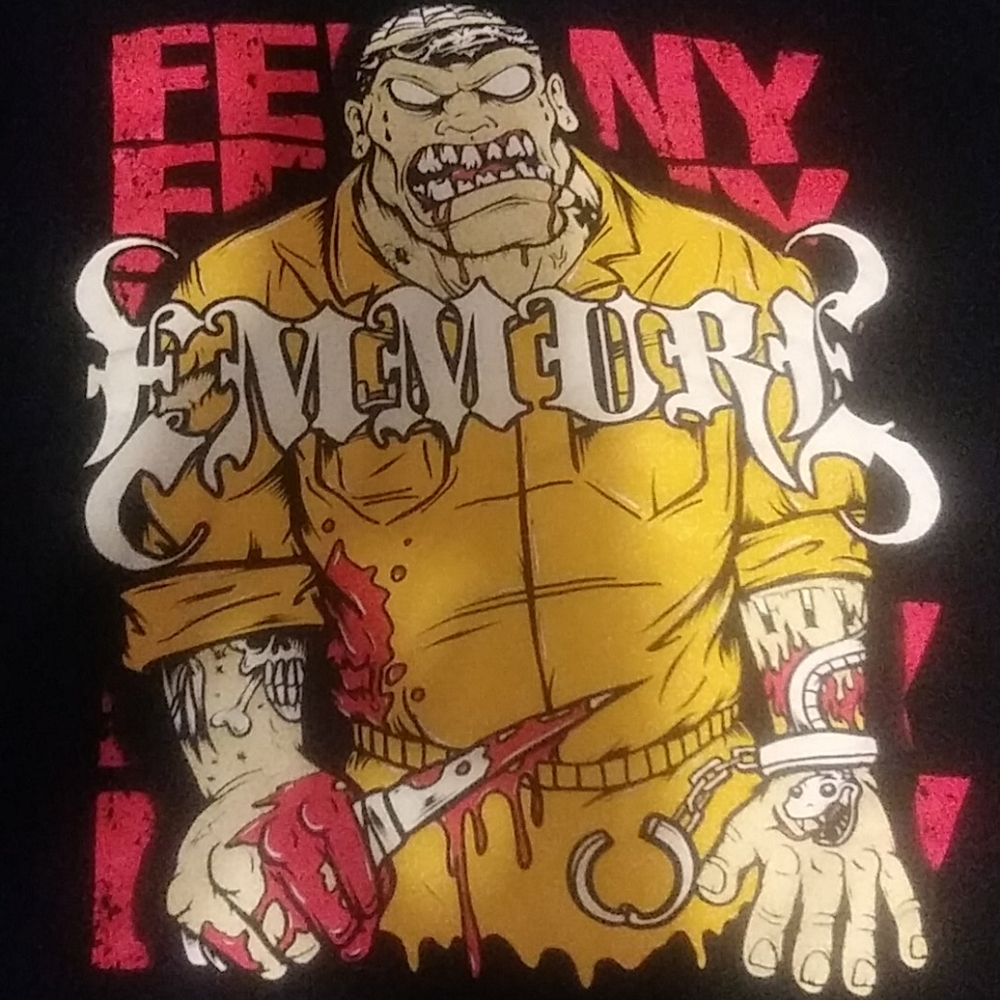 VINTAGE EMMURE "FELONY" TSHIRT SIZE XL